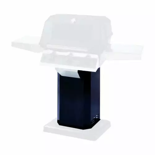 Phoenix Grills PXGOCOLB Aluminum Column Black Powder-Paint Finish SS Access Door All Models & Bases