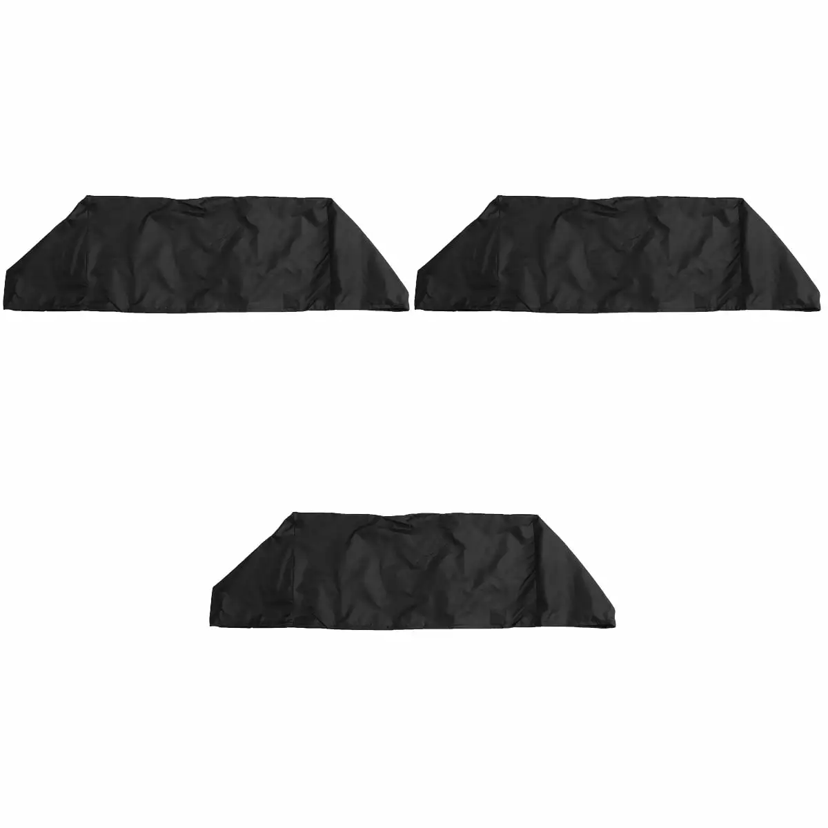 3 Pcs Grill Cover Set Barbecue Oven Waterproof Dust-proof Oxford Cloth Fade Resistant Chuangji