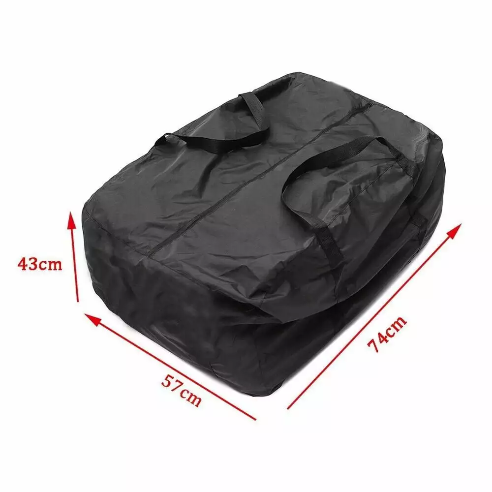 Storage Carry Bag Charcoal Grill Black 74x57x43cm Useful Outdoor BBQ Grill Transport Bag Yuri