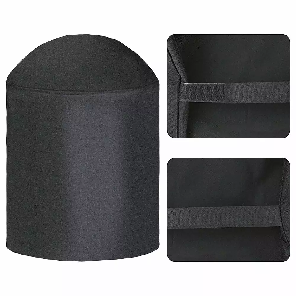BBQ Grill Cover Barbecue Round Cover Waterproof Garden Patio Fule