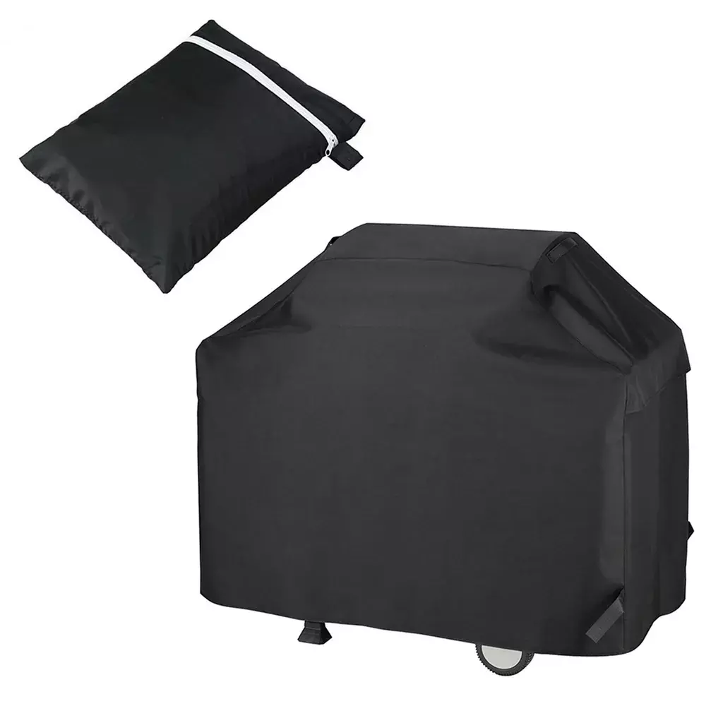 Grill Cover 170x61x117cm BBQ Protective Cover Waterproof Outdoor Gas Grill Tarpaulin HHUAN