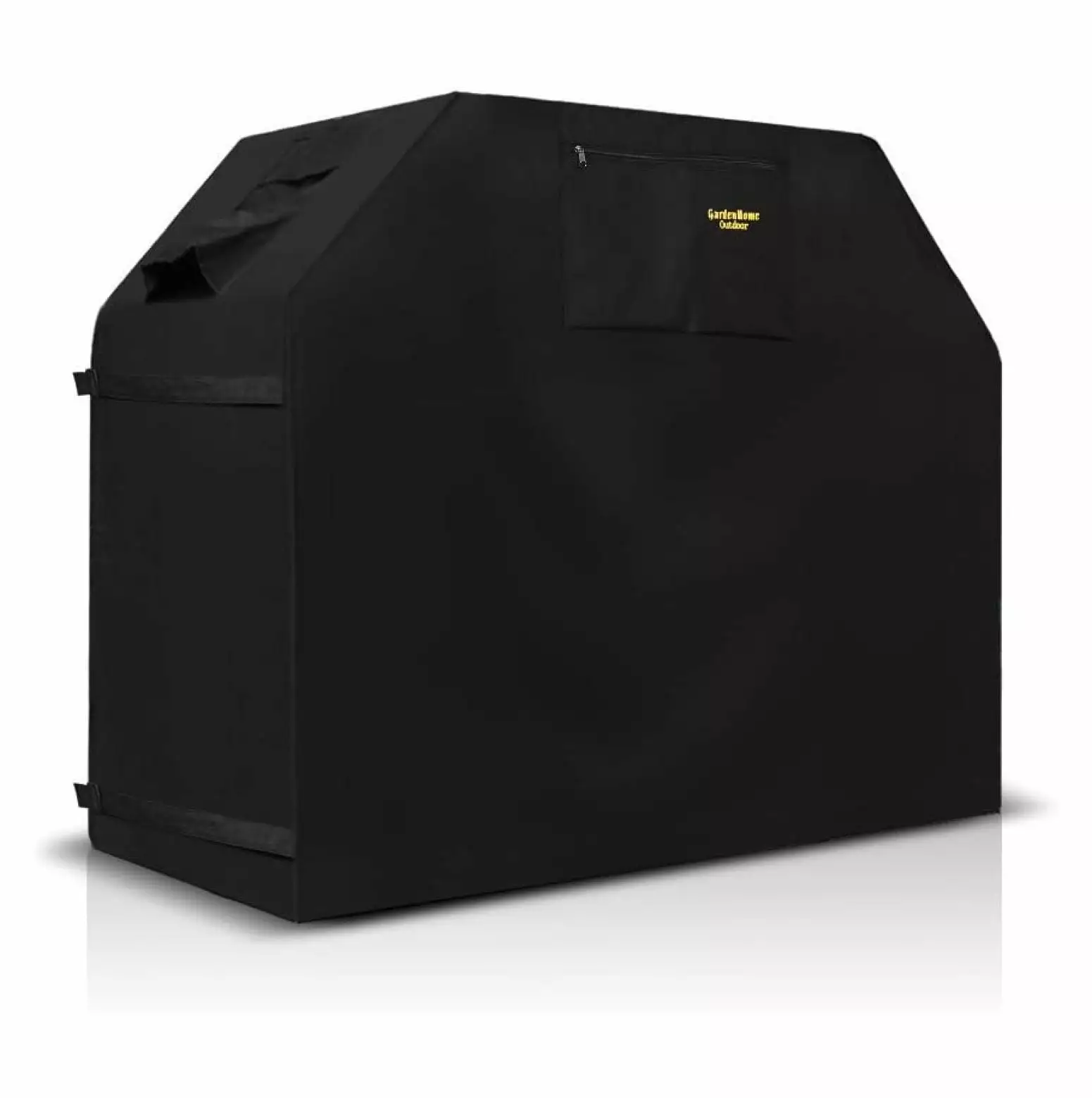 LeCeleBee Heavy Duty 600D Waterproof BBQ Grill Cover Storage Bag - Fits Most 64 Inch Grills Black