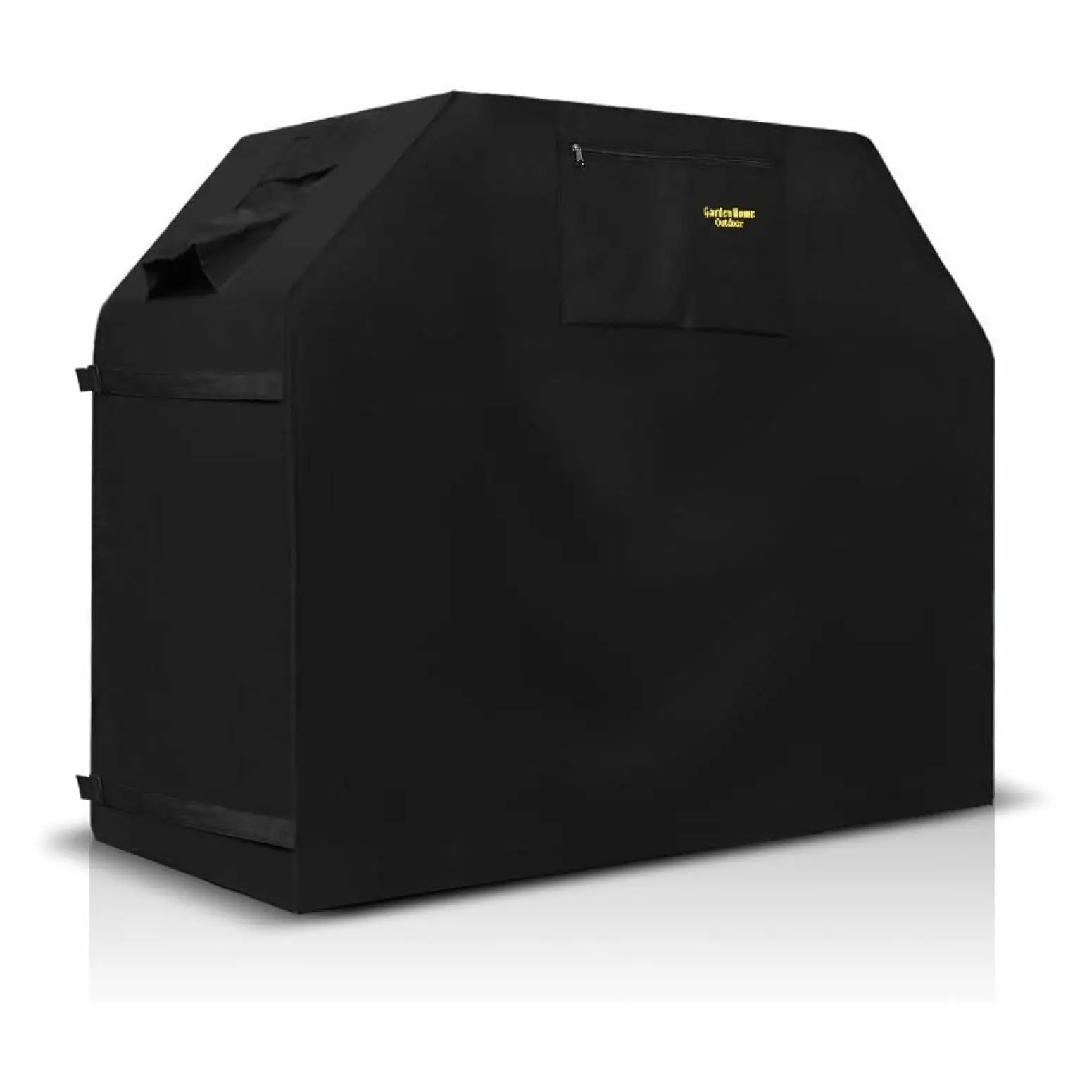 Heavy Duty 600D Waterproof BBQ Grill Cover Storage Bag - Fits Most 64 Inch Grills Black Mausahen