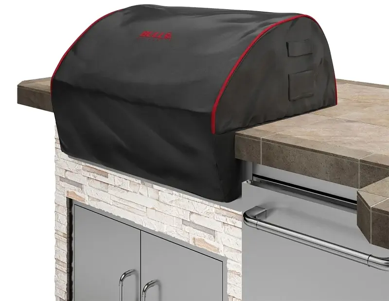 Weather-Resistant Commercial Bull 45005 Grill Cover, 32 W, 24-1/2 D, 21 H, Vinyl