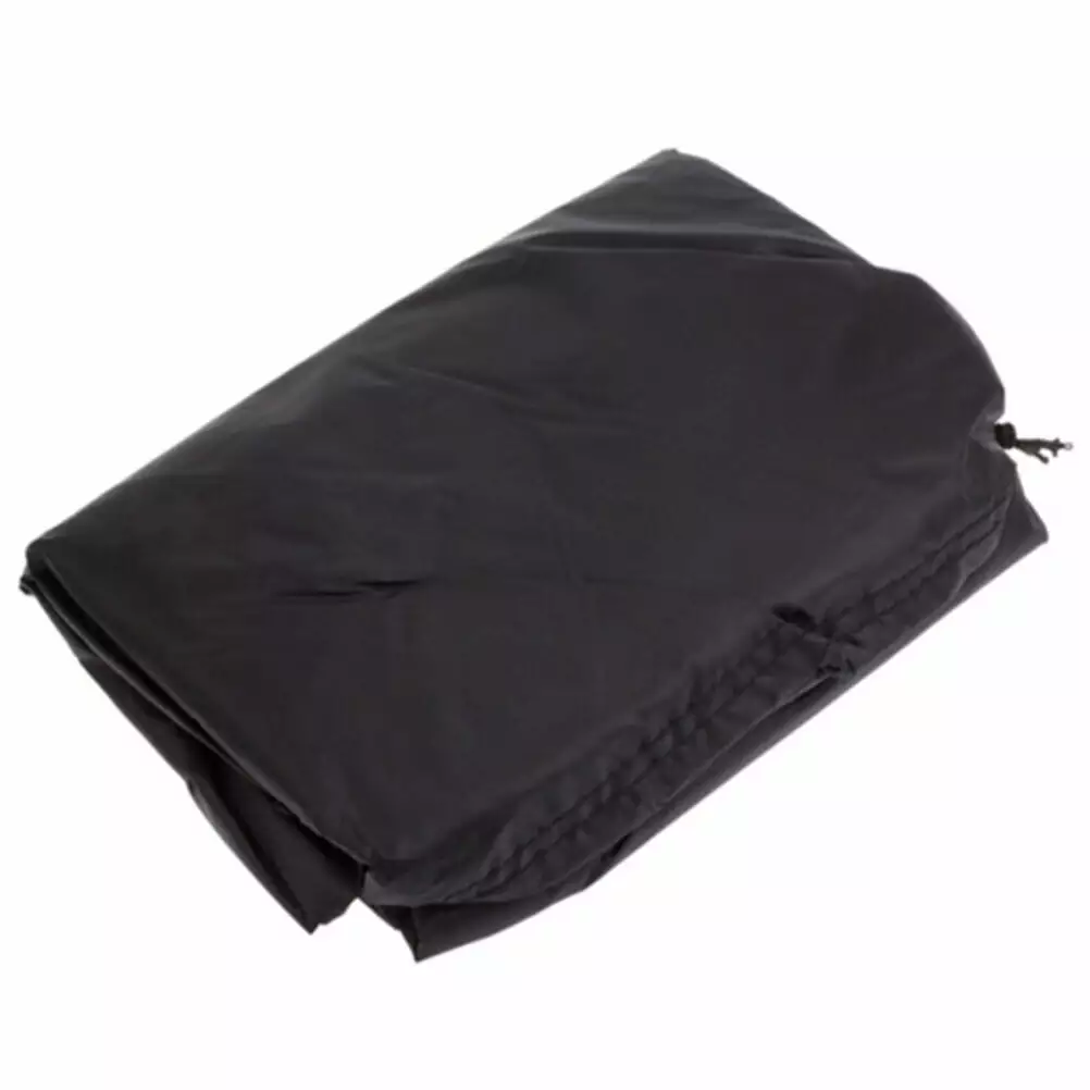 BBQ Grill Cover Waterproof Heavy Duty Patio Outdoor Oxford Barbecue Smoker Grill Cover 145x61x117cm WhitBeach