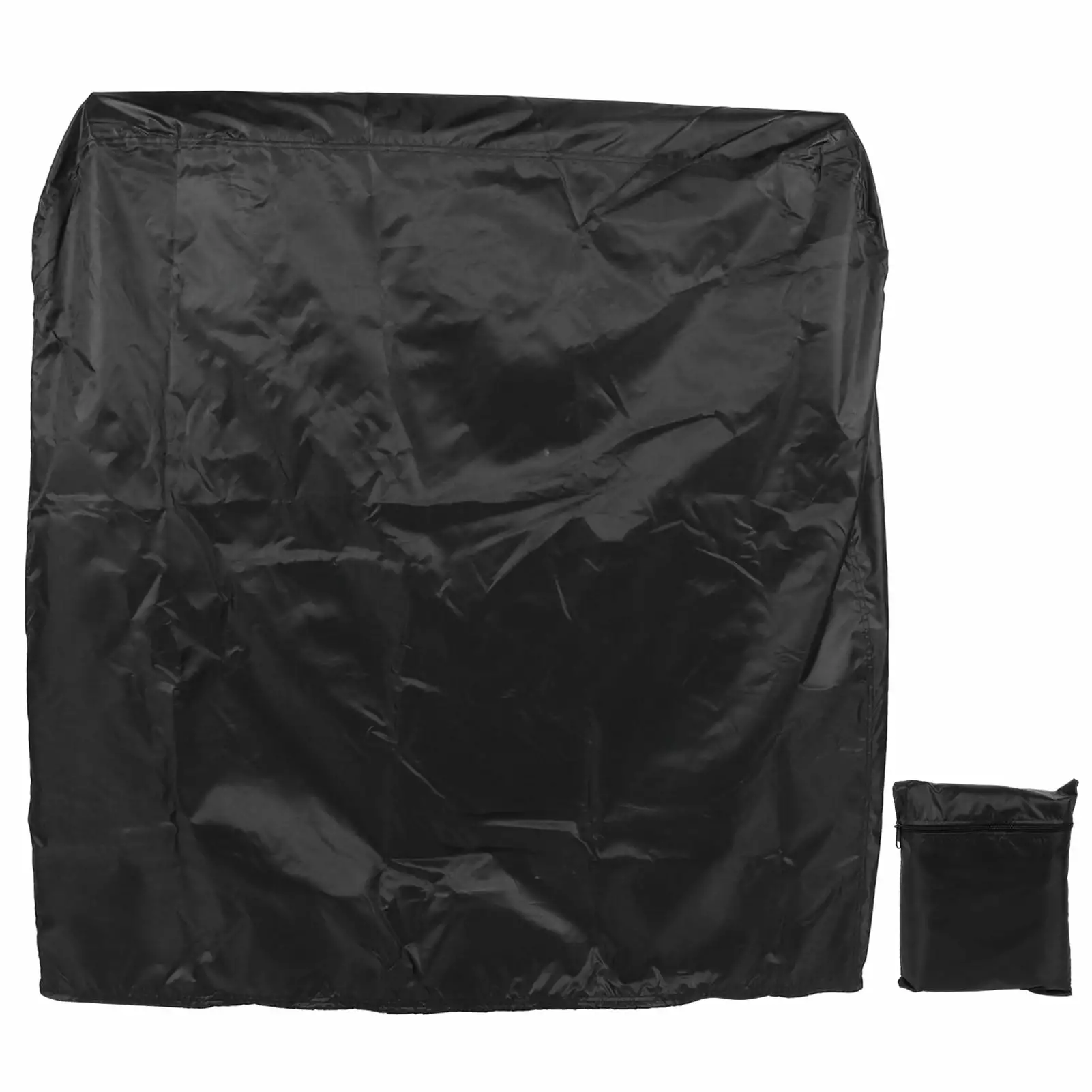 YanMaoYi 420D Oxford Cloth Grill Cover Foldable Waterproof Dustproof Outdoor Barbecue Protection Cover