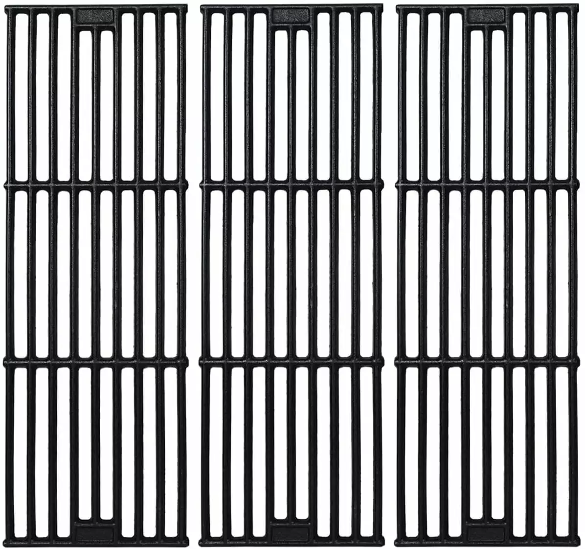 GasSaf 19 3/4 6 3/4 Cast Iron Grill Grates Replacement Chargriller and King Griller Models
