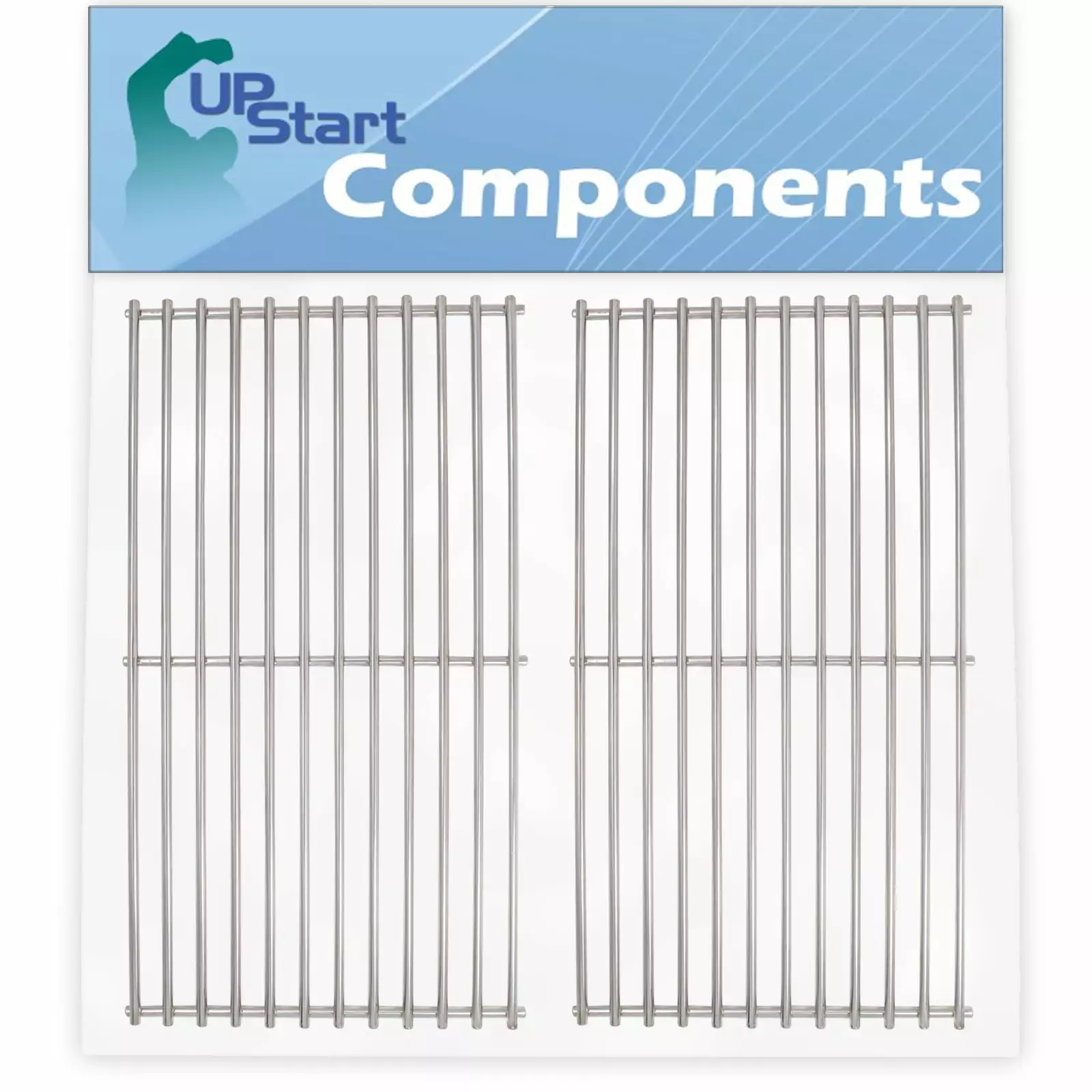 2-Pack BBQ Grill Cooking Grates Replacement Kitchenaid 720-0709C Synergistic Barbeque Grid 18 3/4 UpStart Components
