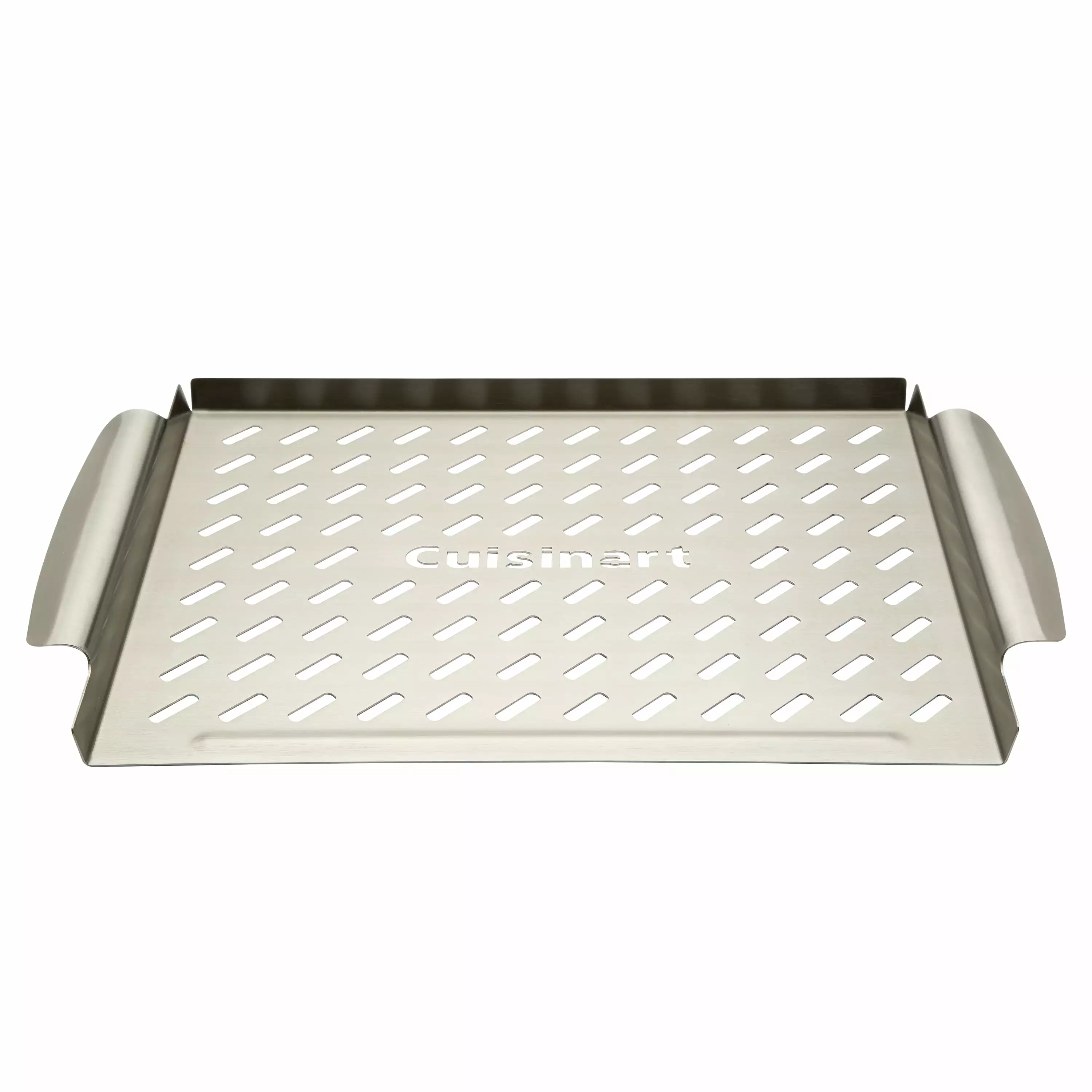 Cuisinart 11.5 X 15 Stainless Steel Grill Topper Raised Handles