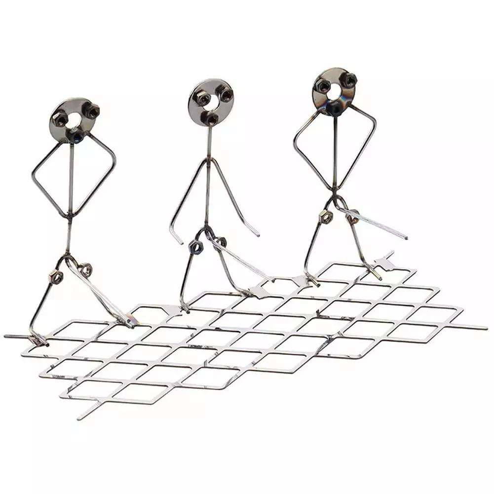 BBQ Stainless Steel Barbecue Rack Hot Dog Sausage Stand Holder Grill Shape Treasa