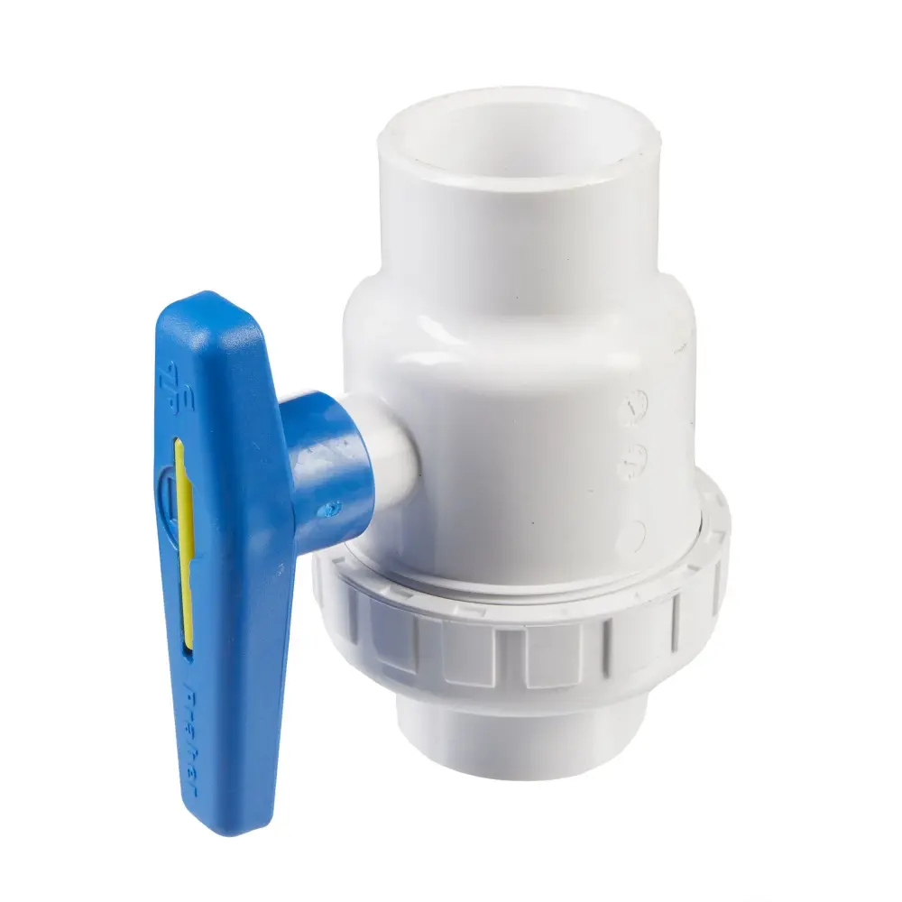 Burner 2-Way Ball Valve, 1-1/2-Inch female glue