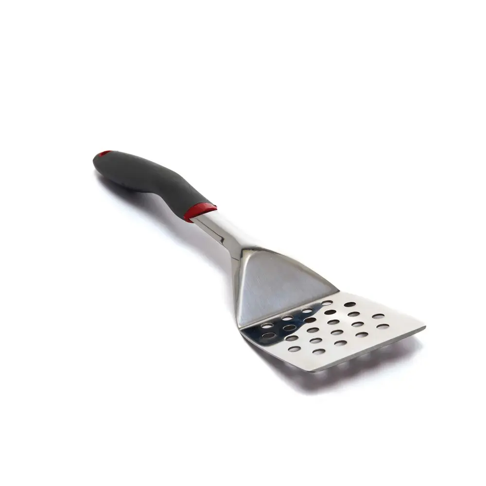 Ergonomic Rust-resistant Steel BBQ Turner, 17''