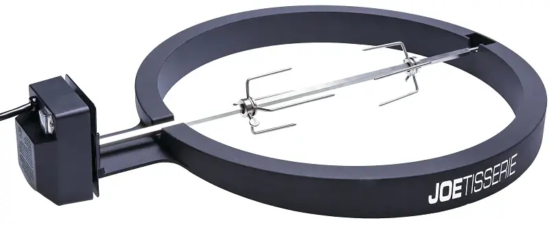 Kamado Joe JOETISSERIE VINTAGE KJ-TISSERIENA Rotisserie, Aluminum Spit Rod (FDA Approved)