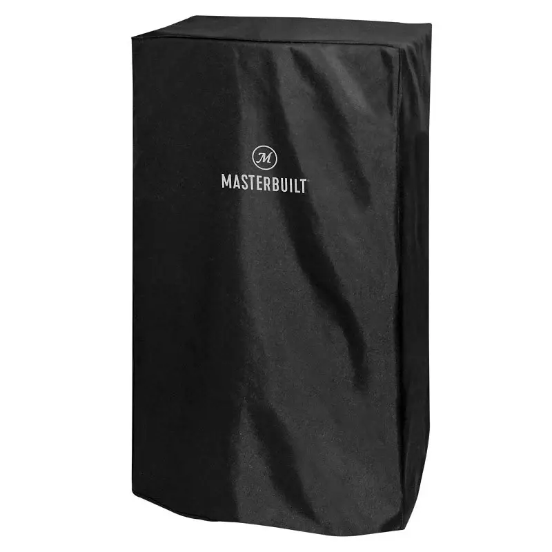 Masterbuilt MB20080210 Smoker Cover, 24.6 W, 16.9 D, 38.6 H, Polyurethane, Ebony