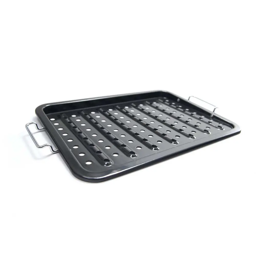 Porcelain Coated BBQ Grill Topper, 16'' x 11''