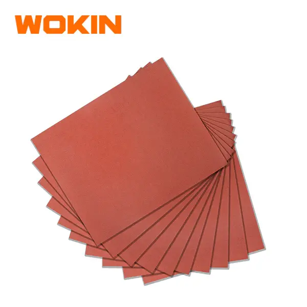 Wokin 10pc 80 Grit Abrasive Paper Sheet Adjust