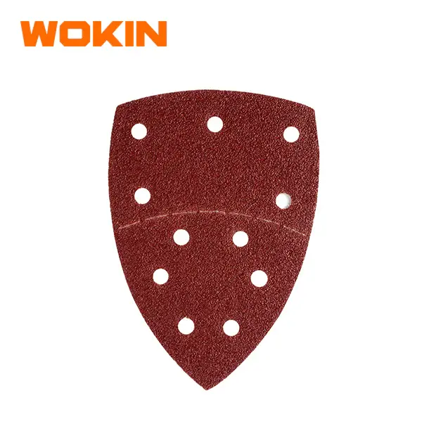 Wokin 120 Grit Sanding Sheets Palm Detail Sanders 5pcs Per Pack