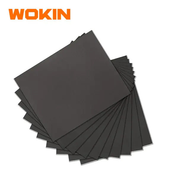Wokin 10 Piece 120 Grit Abrasive Paper Sheet Adjust