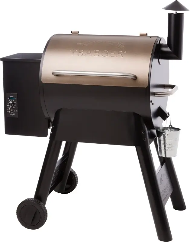 Traeger Pro 22 TFB57PZB Pellet Grill, 20,000 Btu , Steel Body, Warm finish
