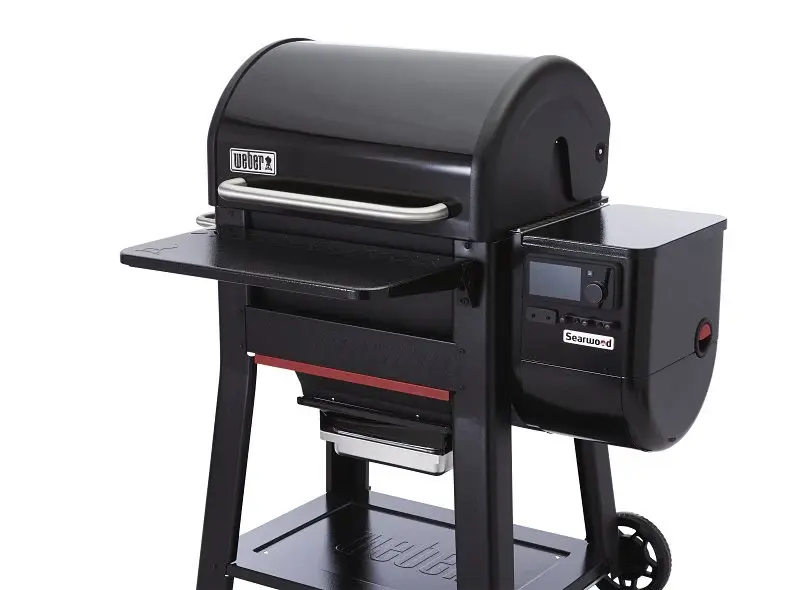 Weber 3400108 Folding Front Table, Reinforced, : Sear Wood 600 Pellet Grill