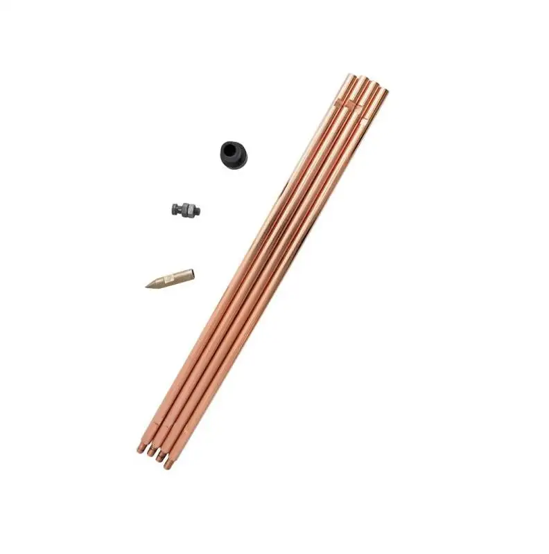 Zareba GRSC8-EB ElectroBraid Copper Sectional Ground Rod Kit Electric Fences