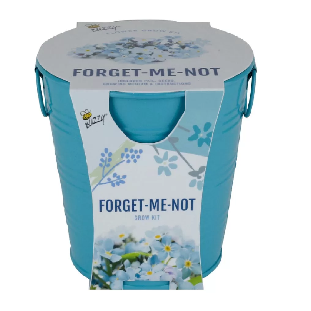 Buzzy 95865 Assorted Flower Sleeve Grow Kit Colorful Indoor Garden