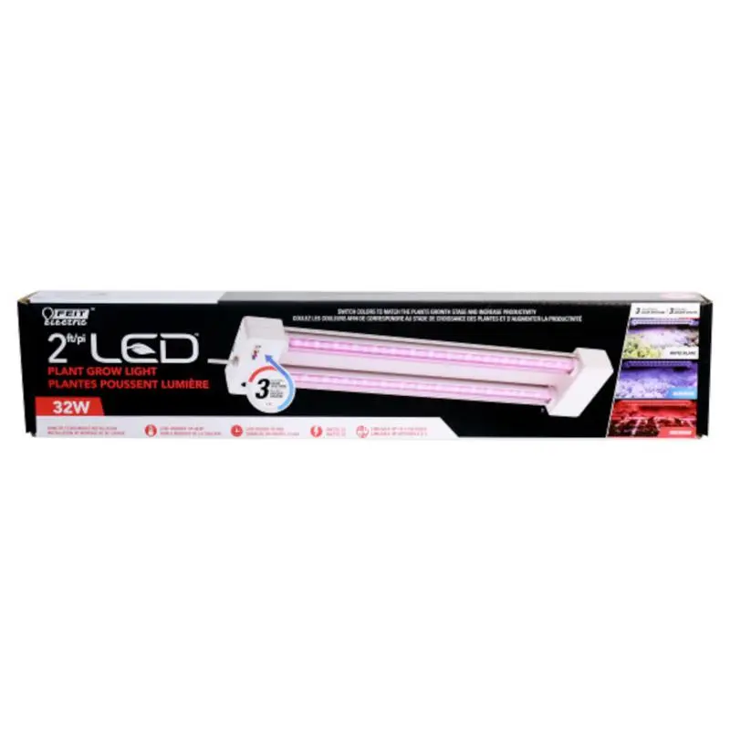 Feit Electric Clamp LED Grow Kit 8 Inch Indoor Plant Growth