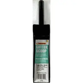 Black Plastic Gutter Scoop 2-1/2-Inch Easy Gutter Cleaning Frost King