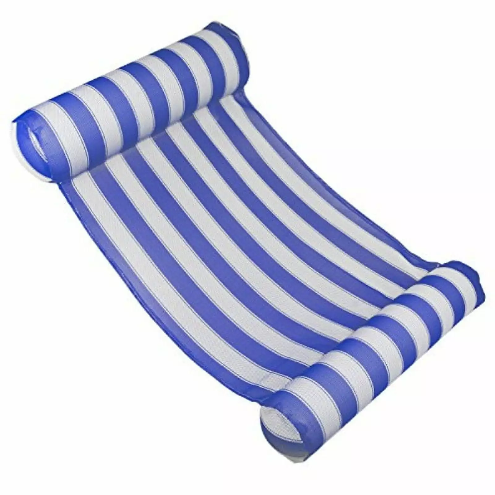 Poolmaster Vinyl Water Hammock Pool Rafts Blue Comfortable Float