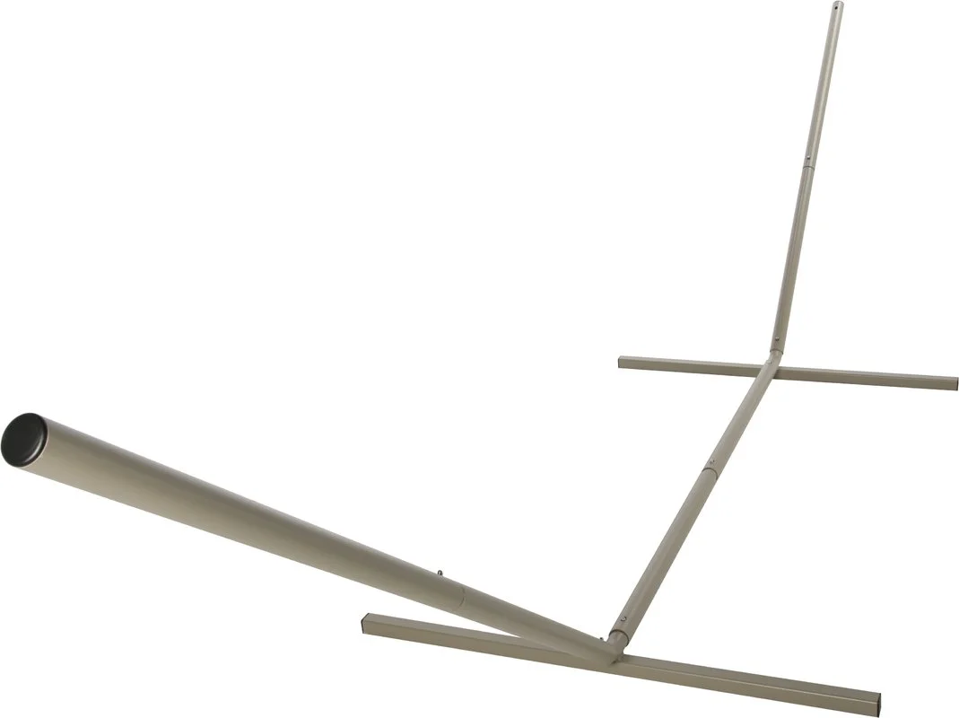Castaway L-EKDTP Steel Hammock Stand Taupe 450 Lb Capacity 15 Feet