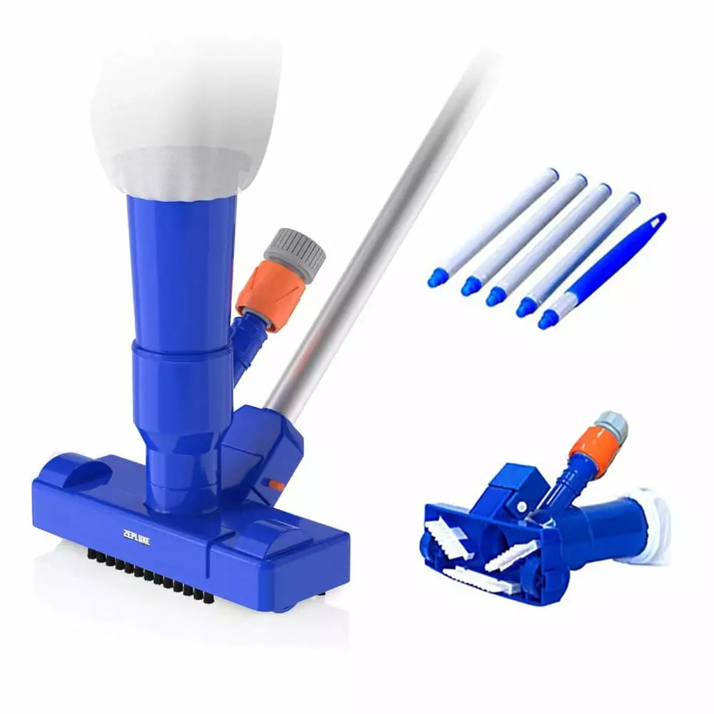 AUSALL Rechargeable Cordless Pool Vacuum XL Capacity Handheld Cleaner Above Ground and -Ground Pools