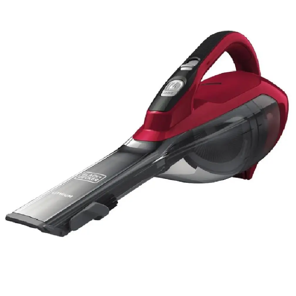Black & Decker HLVA320J26 Cordless Lithium Hand Vacuum Chili Red