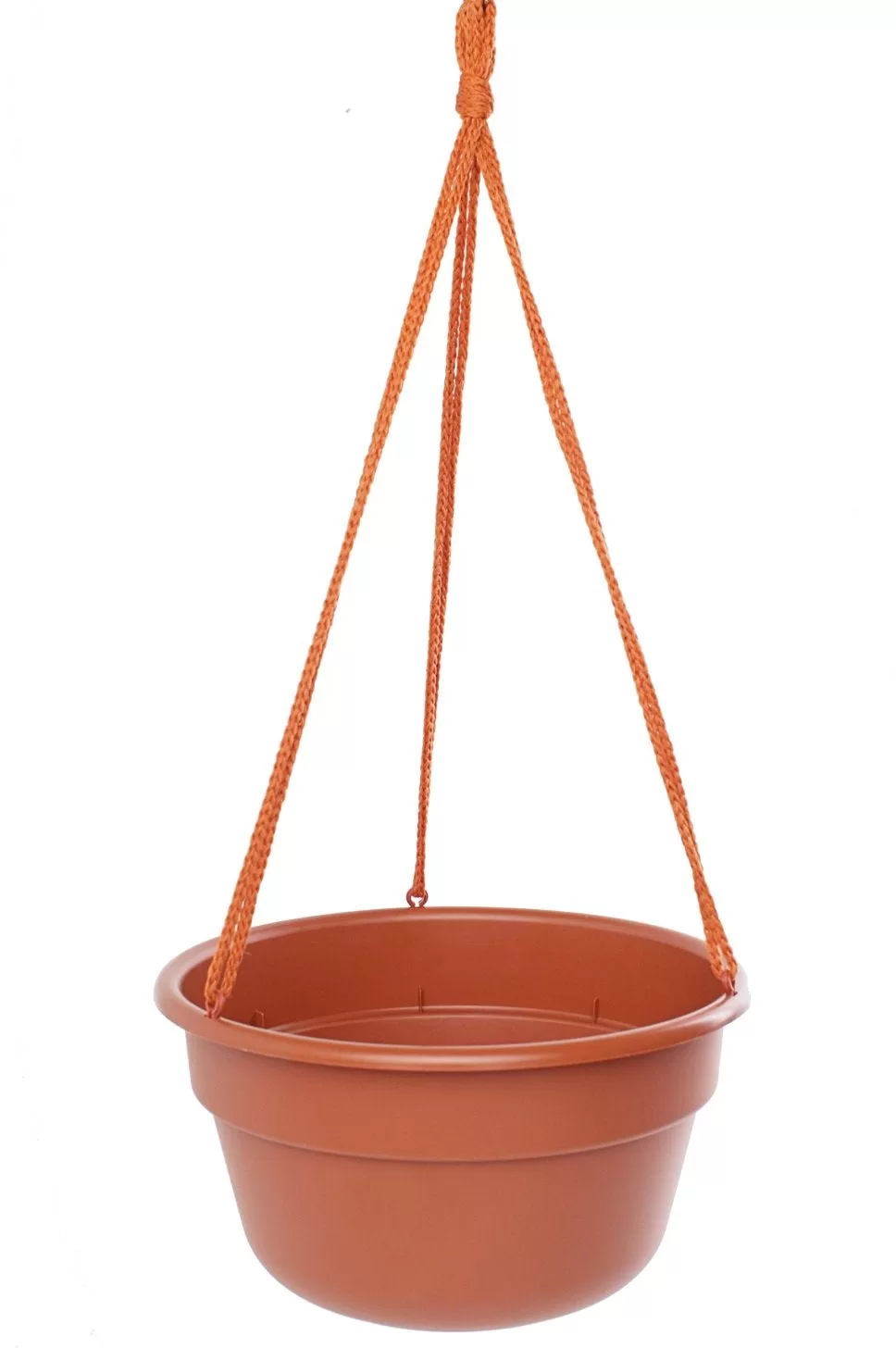 Bloem Dura Cotta Plastic Hanging Basket 12 Inch Terra Cotta Outdoor Use