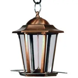 Copper Carriage Bird Feeder 8-1/2 Inch Attracting Wild Birds Audubon