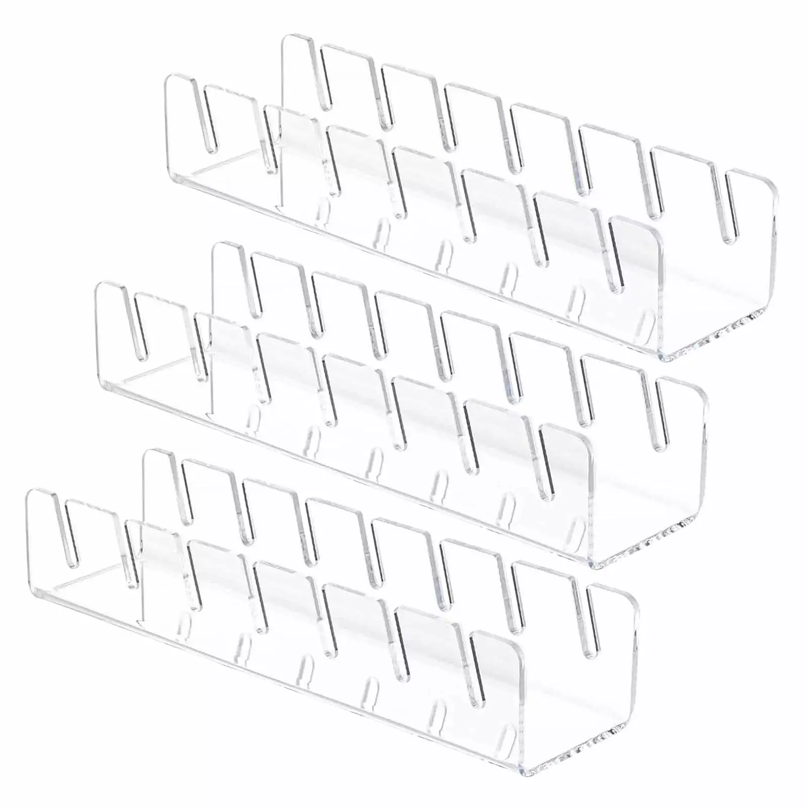 Fasiaou Acrylic Hat Stand 14 Baseball Caps - No Install Display Rack Bedroom Closet