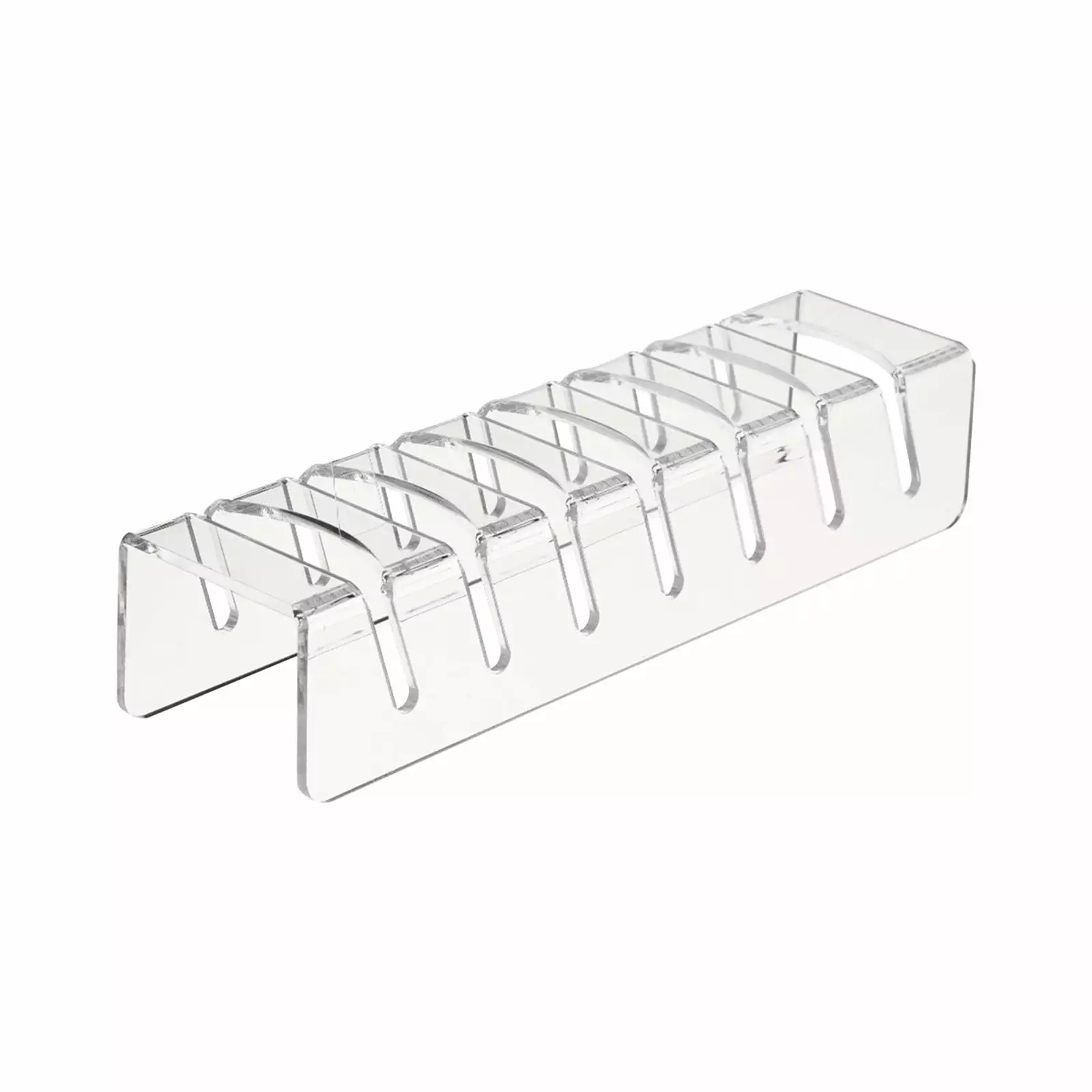 Saleteraj Acrylic Baseball Hat Stand - Display Rack 7 Caps No Assembly Required