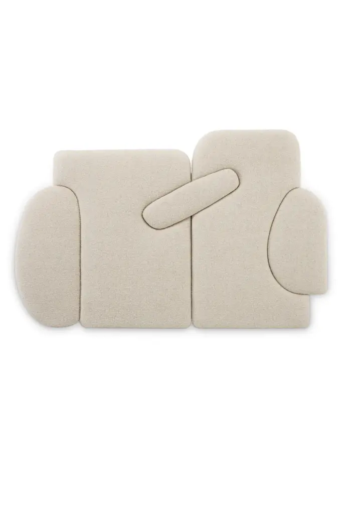 Eichholtz Minori Off-White Modern Headboard