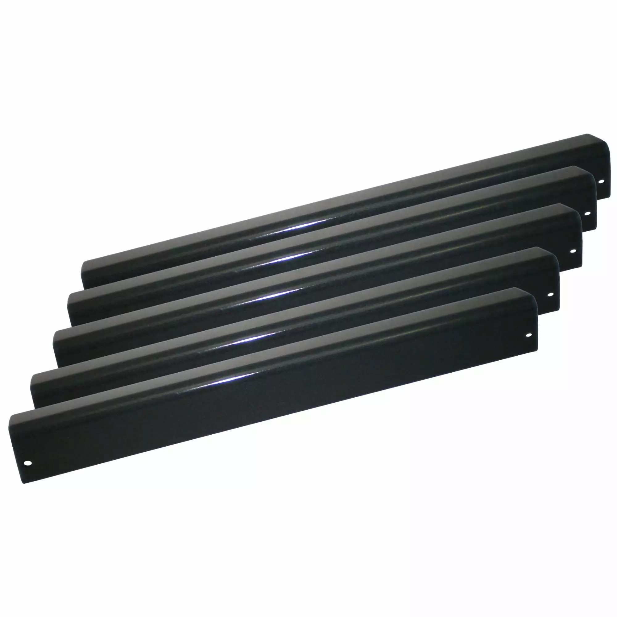 5pc Black Heat Plate Set Weber Gas Grills 17.5 Replacement Parts Contemporary Home Living