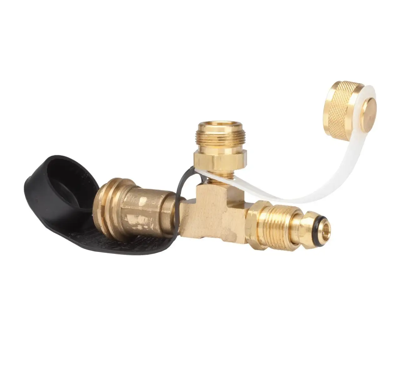 Mr Heater Propane Adapter Tee Brass Fitting Heater Hose Connections