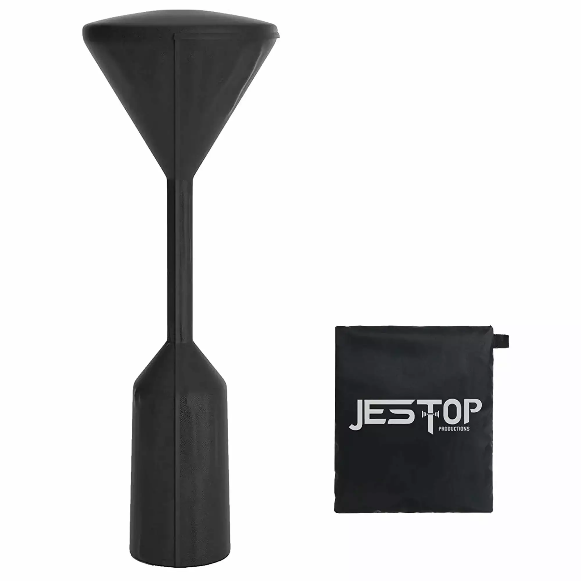 Kisrais Patio Heater Cover 600D Nylon Oxford Waterproof Zipper Round Outdoor Heater Protector