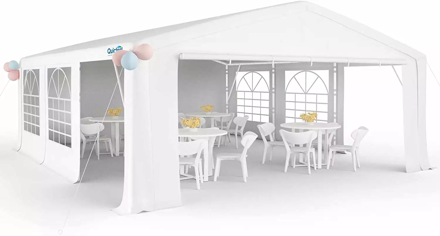 Quictent 13x20 Heavy Duty Party Tent Gazebo Outdoor Weddings and Events