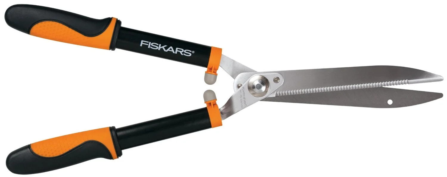 Fiskars 391814-1001 Power Lever Hedge Shears 10 Inch
