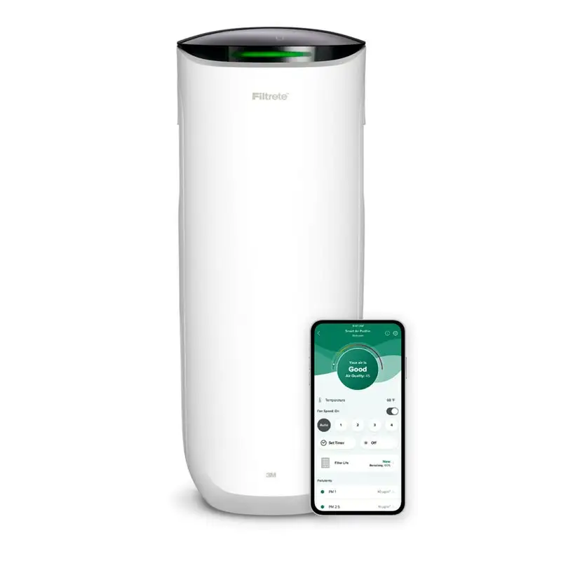 3M Filtrete Carbon True HEPA Smart Air Purifier 310 sq ft Coverage