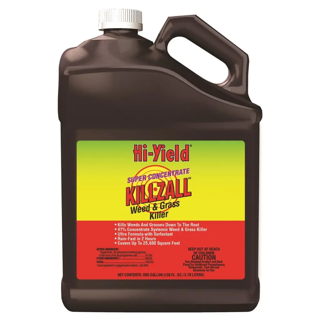 Hi-Yield Killzall Weed & Grass Killer 1 Gallon - Fast Acting Formula