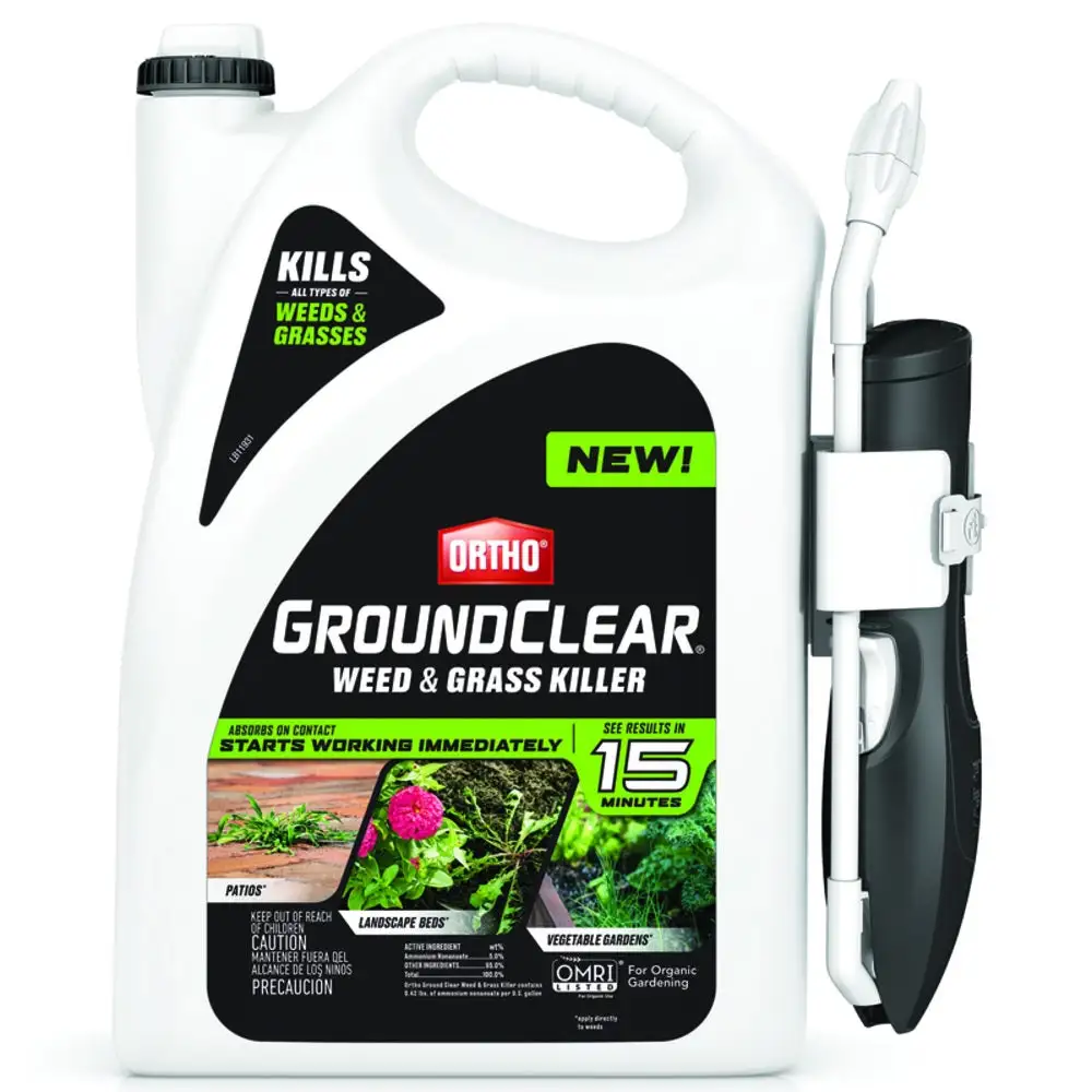 Ortho GroundClear Weed & Grass Killer 1 Gallon Fast-Acting Vegetation Control