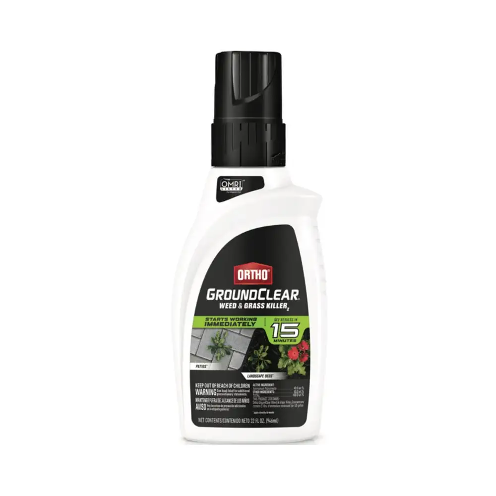 Ortho GroundClear Weed & Grass Killer 32 Oz Ready-to-Use Vegetation Control