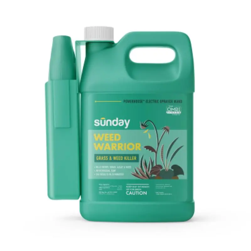 Sunday Weed and Grass Killer Ready to Use Liquid 1 Gallon Pack 4