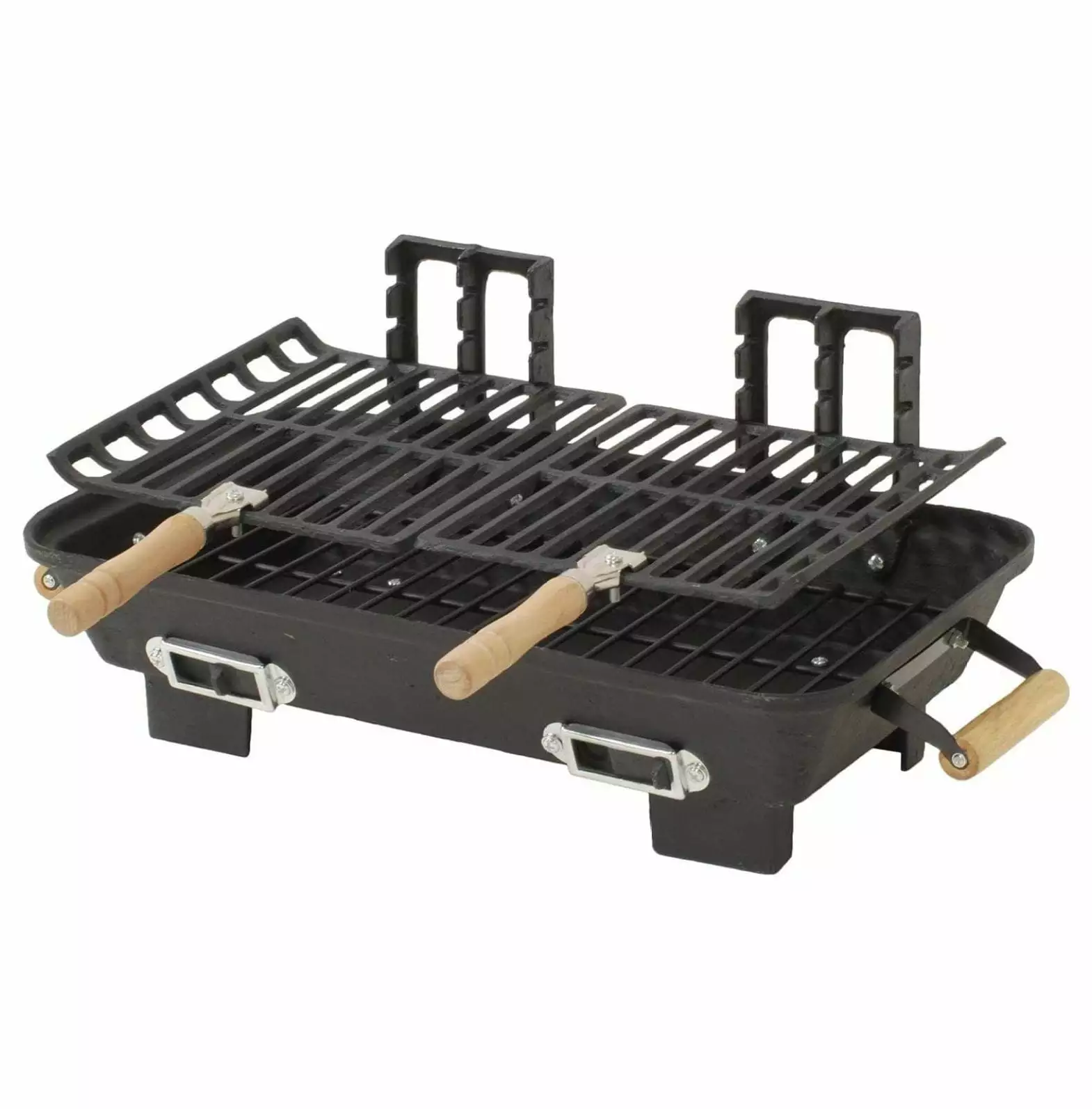 Werqueid 30052AMZ Kay Home Product's Cast Iron Hibachi Charcoal Grill 10 18-Inch Limited Edition