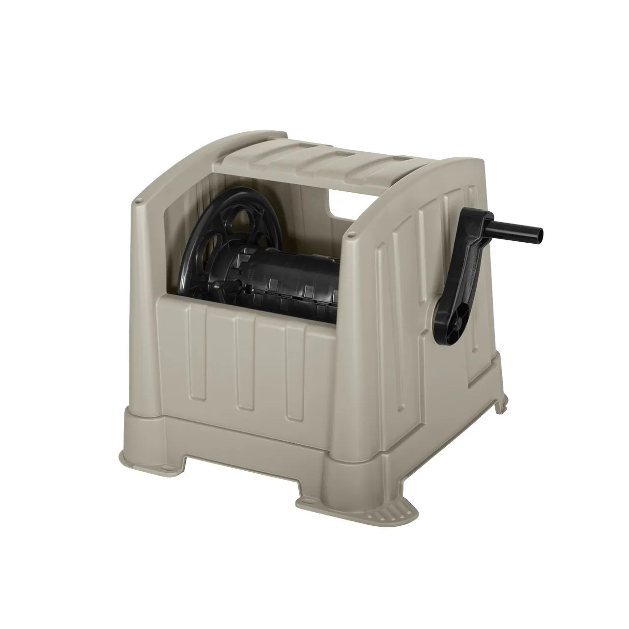 Suncast PPJ100DT Hose Hideaway Hose Reel Holds 5/8 x 100 Feet