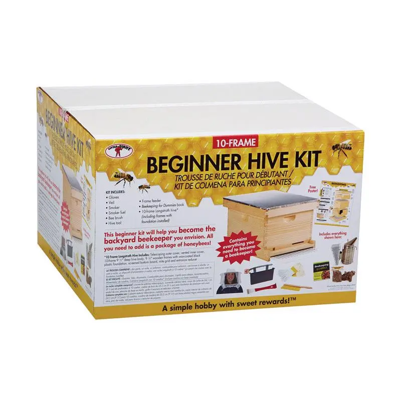 Little Giant Beginner Hive Kit Complete Beekeeping Starter Set